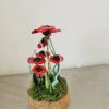 Cloche coquelicots